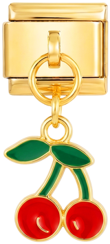 Pair of Cherry, Gold