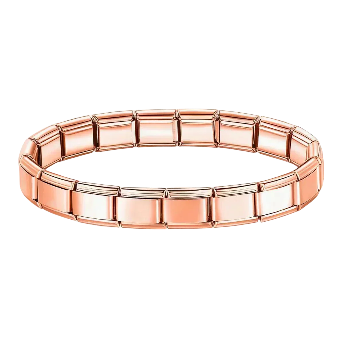 Bracciale charms oro rosa