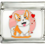 Corgi on Silver