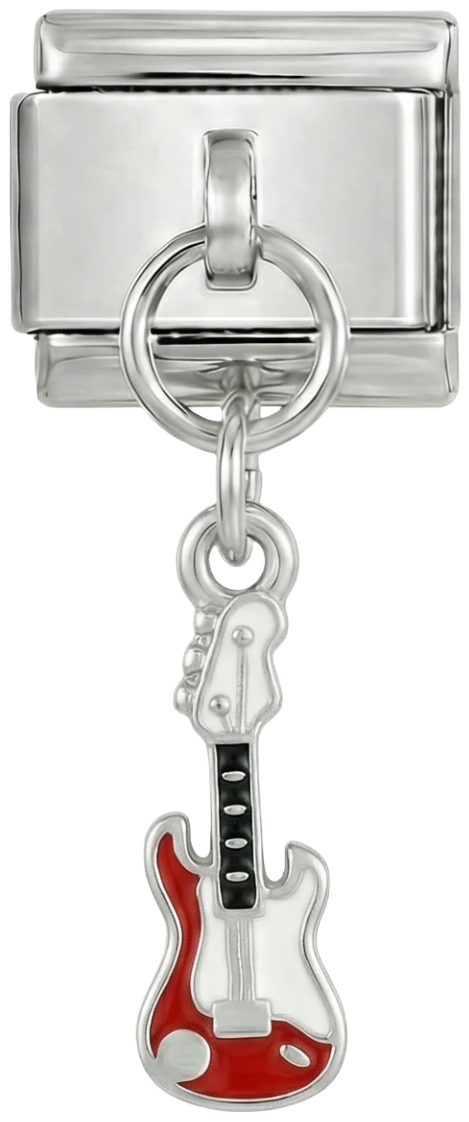 Electric Guitar, on Silver - electric-guitar-on-silver.png