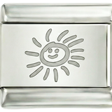 Happy Sun in Black, on Silver - happy-sun-in-black-on-silver.png