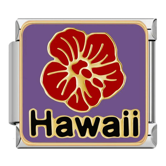 Hawaiian Red Flower - Charms Official